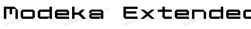 Modeka Extended字体转换